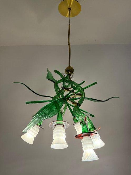 Borek Sipek - Lustre - Verre de Murano - Luigi I, Antiek en Kunst, Antiek | Verlichting