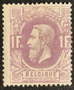 België 1874 - POSTFRIS : Leopold II 1F Mauve - OBP/COB 36, Postzegels en Munten, Postzegels | Europa | België, Gestempeld