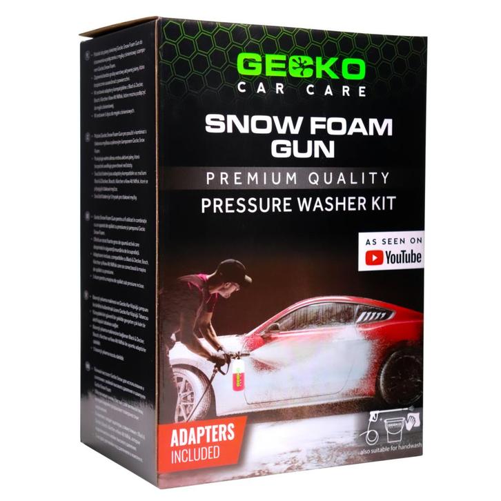 Gecko Snow Foam Gun Set, Autos : Divers, Produits d'entretien, Enlèvement ou Envoi