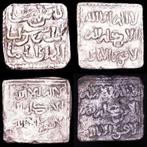 . Al-Ándalus, Almohadenrijk 4 x Dirham 4 x Silver Dirhams, Postzegels en Munten, Munten | Azië