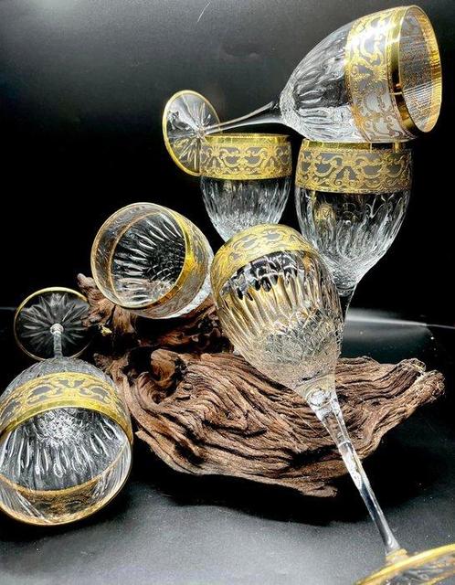 Antica cristalleria italiana - Grands verres de dégustation, Antiquités & Art, Antiquités | Meubles | Tables