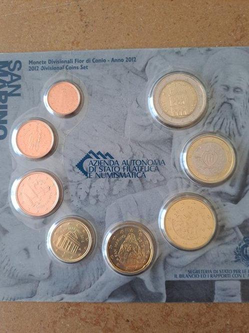 Saint-Marin. Year Set (BU) 2012/2013 (3 sets) (Sans Prix de, Postzegels en Munten, Munten | Europa | Euromunten
