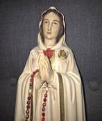 sculptuur, Houten beeld Maria Rosa Mystica - 48 cm - Hout