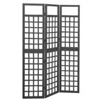 Zwart Kamerscherm/Trellis | Tweede Kansje voor Balkon | O..., Tuin en Terras, Verzenden, Nieuw
