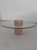 Table - Pierre, Verre - table basse de salon, Antiek en Kunst