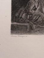 Jean-Honoré Fragonard (1732-1806), daprès - La visite à la