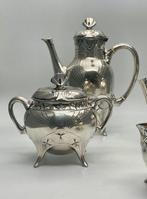 Christofle, Gallia - Koffie- en theeservies (4) - Modèle, Antiek en Kunst