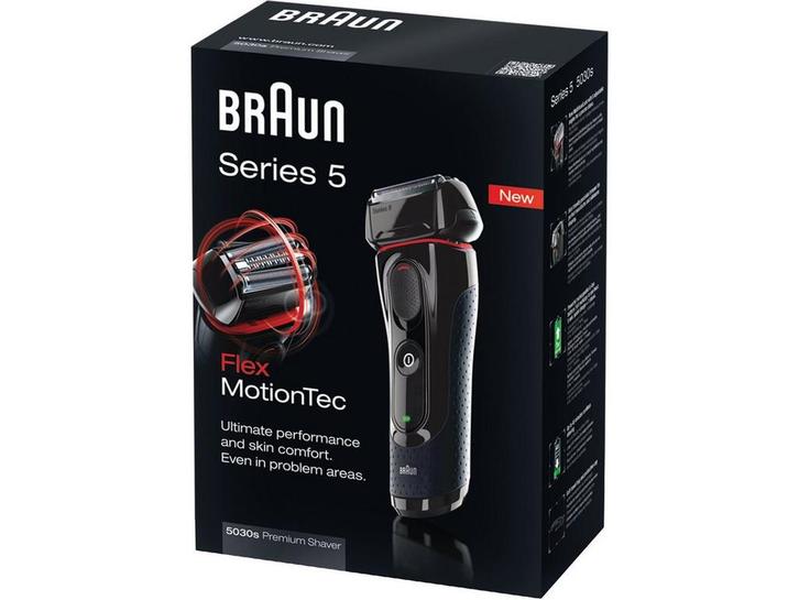 Braun Series 5 5030s - Scheerapparaat - Droog - Zwart, Electroménager, Équipement de Soins personnels, Envoi