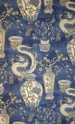 Exclusief Oosters textiel met draken en Bonsai - 300x280cm -, Antiek en Kunst