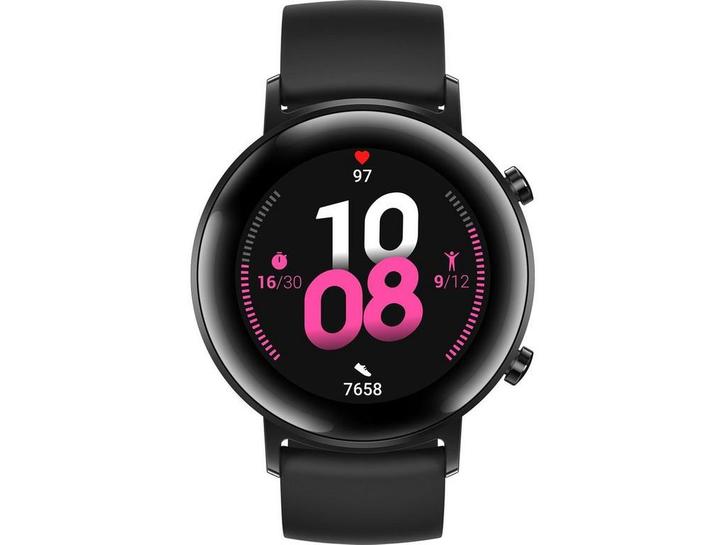 Huawei Watch GT 2 - Smartwatch - 42 mm - Zwart -, Bijoux, Sacs & Beauté, Montres connectées, Envoi