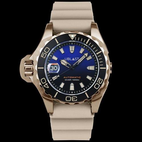 Ublast - Reverse Professional Diver 100 ATM -, Handtassen en Accessoires, Horloges | Heren