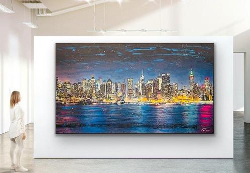 Joaquim Falco (1958) - New York Sky Line #2. XXL, Antiek en Kunst, Kunst | Schilderijen | Modern