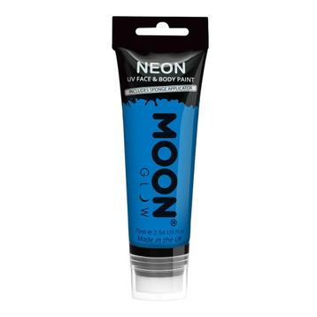 Moon Glow Neon UV Face Paint with Sponge Applicator Intense, Verzenden