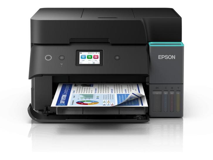 Epson EcoTank ET-4950 - A4 Inkttankprinter - All-in-one met, Computers en Software, Printers, Zo goed als nieuw, Verzenden