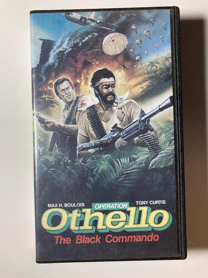 OTHELLO THE BLACK COMMANDO (EX RENTAL) (VHS), Cd's en Dvd's, VHS | Film, Gebruikt