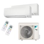 Daikin 2MXF40A met 1 x CTXF20 + 1 x CTXF35 binnendelen, Verzenden, Nieuw, Energieklasse A of zuiniger, 3 snelheden of meer