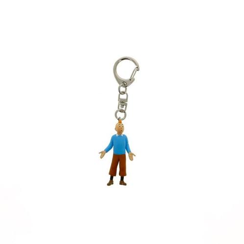 Kuifje PVC Sleutelhanger Kuifje Blauwe Pullover, Verzamelen, Stripfiguren, Ophalen of Verzenden