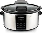 Tweedekans | Westinghouse Slowcooker – 6,5L – RVS –, Huis en Inrichting, Ophalen of Verzenden, Nieuw