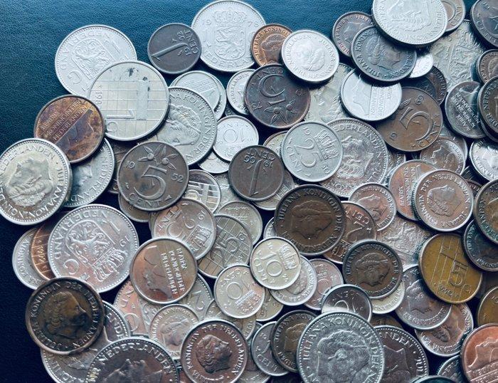 Nederland. Various metals and denominations XX/XXI cent., Timbres & Monnaies, Monnaies | Europe | Monnaies non-euro