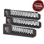 Metrische doppenset 30 delen 1/4, 3/8 en 1/2 opname met, Doe-het-zelf en Bouw, Ophalen of Verzenden, Nieuw