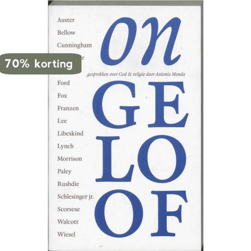 (On)Geloof 9789025957865 Antonio Monda, Boeken, Godsdienst en Theologie, Zo goed als nieuw, Verzenden