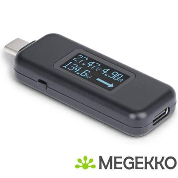StarTech.com USB-C Power Tester, Digitale Multimeter,, Verzenden