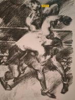 Gino De Finetti (1877-1955) - ART Deco: original lithograph,, Antiek en Kunst