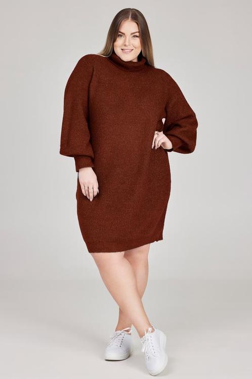 No.1 by OX jurk gebreid colXL=54-56Maat 46/48 (XL) of groter, Kleding | Dames, Jurken, Overige kleuren, Nieuw, Maat 46/48 (XL) of groter