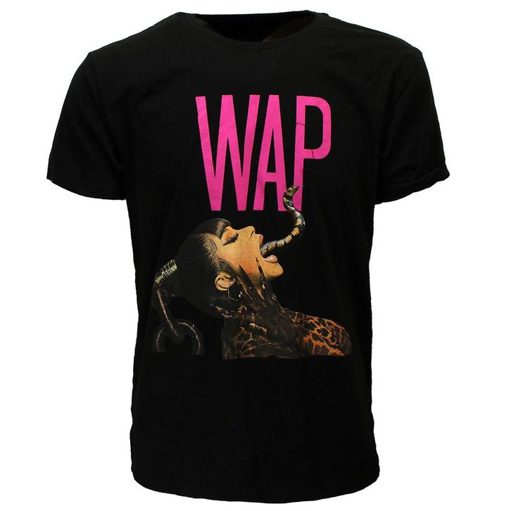 Cardi B WAP Dripping Snake T-Shirt - Officiële Merchandise, Kleding | Heren, T-shirts
