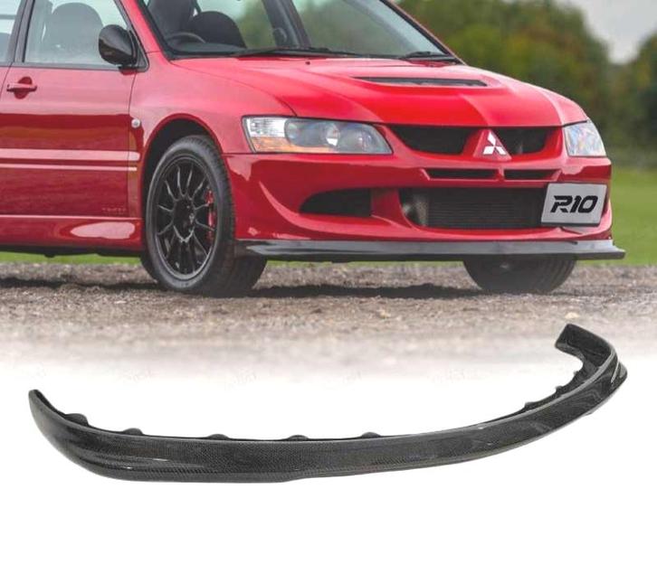 SPOILER LAME DE PARE-CHOCS AVANT POUR MITSUBISHI EVO VIII CA, Auto-onderdelen, Carrosserie, Verzenden