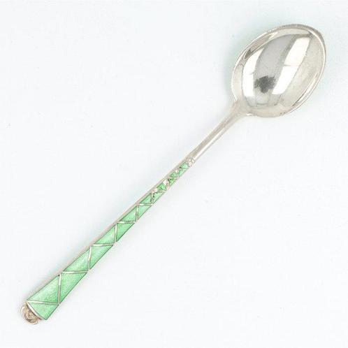 NO RESERVE Koffielepel - Theelepel (6) - .935 zilver, Antiek en Kunst, Antiek | Zilver en Goud