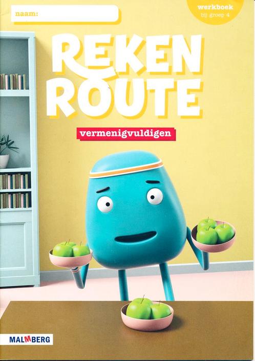 Reken Route Werkboek Meten en Meetkunde groep 4 (per stuk), Boeken, Schoolboeken, Verzenden