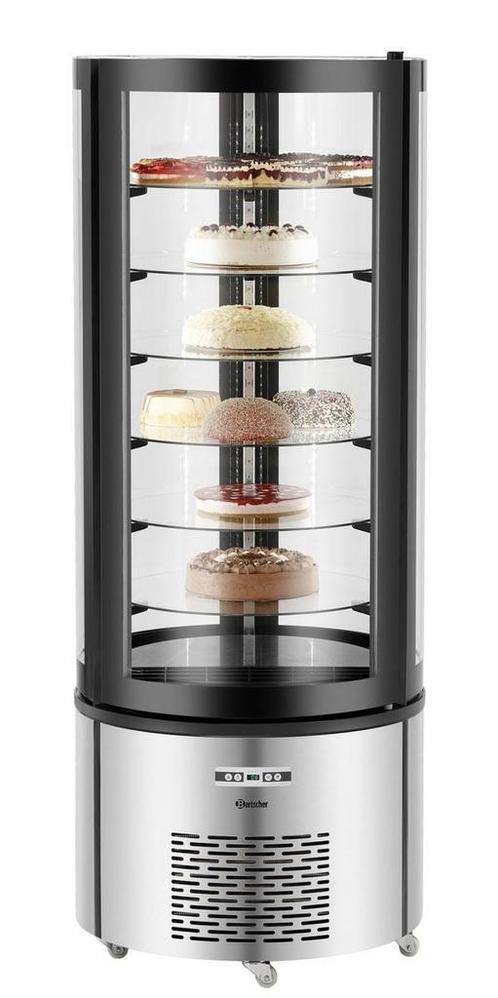 Gebaksvitrine | 400L | Zwart/Grijs | +2°C/+10°C | 7, Zakelijke goederen, Horeca | Keukenapparatuur, Nieuw in verpakking, Verzenden