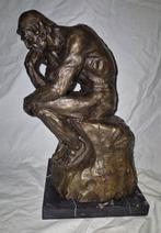 Sculpture, Sculptuur van de denker naar Rodin - 5,3 kg -, Antiek en Kunst