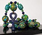 Turkoois en Lapis lazuli - Halsketting - Koninklijk -