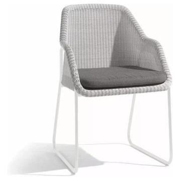 Bieden: Manutti Mood FS-CH29-F8-31 off white dining chair beschikbaar voor biedingen