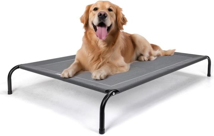 Nobleza Hondenbed voor buiten, verhoogd hondenbed, grote hon, Dieren en Toebehoren, Overige Dieren-accessoires, Verzenden