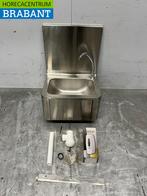 RVS Saro Wasbak met knie bedieining met zeepdispenser Horeca, Ophalen of Verzenden, Nieuw in verpakking