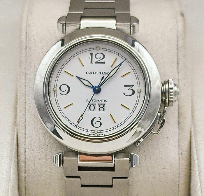 Cartier - Pasha Big Date Automatic - W31044M7 (2475) -, Handtassen en Accessoires, Horloges | Heren