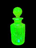 Val Saint Lambert - Parfumfles - vallambert uranium glas -, Antiek en Kunst