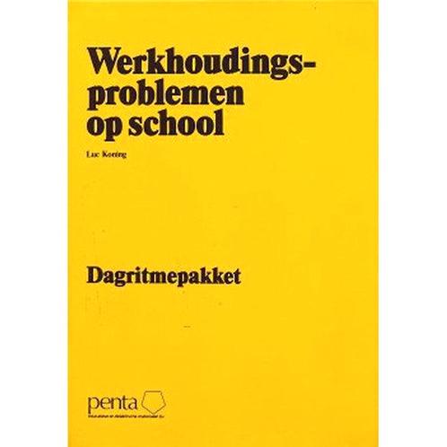Werkhoudingsproblemen op school - Luc Koning, Livres, Livres scolaires, Envoi