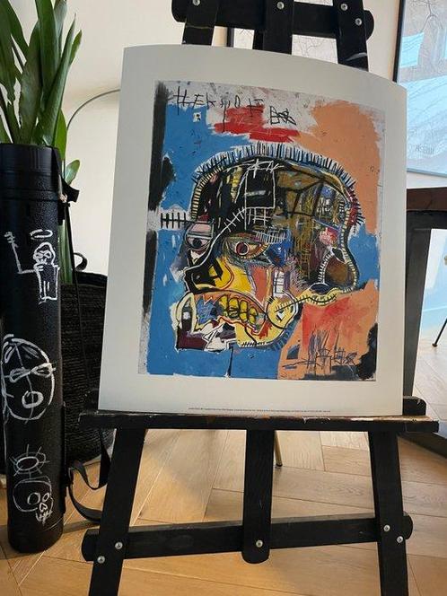 Jean-Michel Basquiat - (after) Untitled (Skull 1981),, Antiek en Kunst, Kunst | Tekeningen en Fotografie
