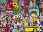 James Rizzi (1950-2011) - EAT AT PORKEY‘S, Antiek en Kunst, Kunst | Schilderijen | Modern