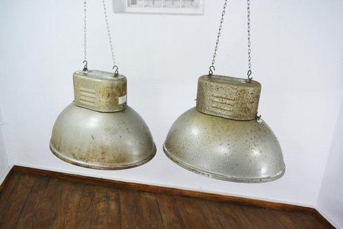 Plafondlamp (2) - Mesko ORP 2 - Staal, Antiek en Kunst, Antiek | Wandborden en Tegels