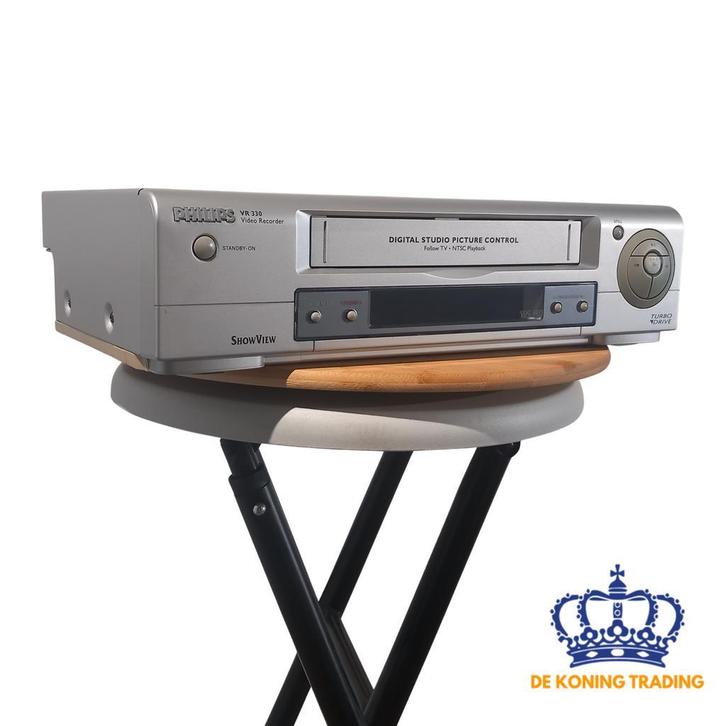 Philips VR330/02 | VHS Videorecorder | VHS speler | Video, Audio, Tv en Foto, Videospelers, Gebruikt, Verzenden