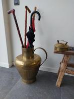Kan - Messing - paraplubak, Antiek en Kunst, Curiosa en Brocante