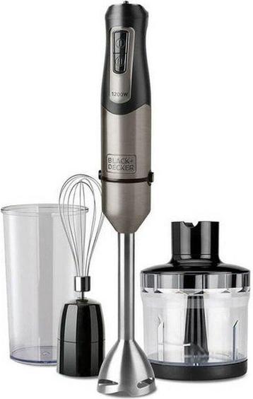 Black + Decker Hand Blender 1000W, Ophalen of Verzenden, Blender