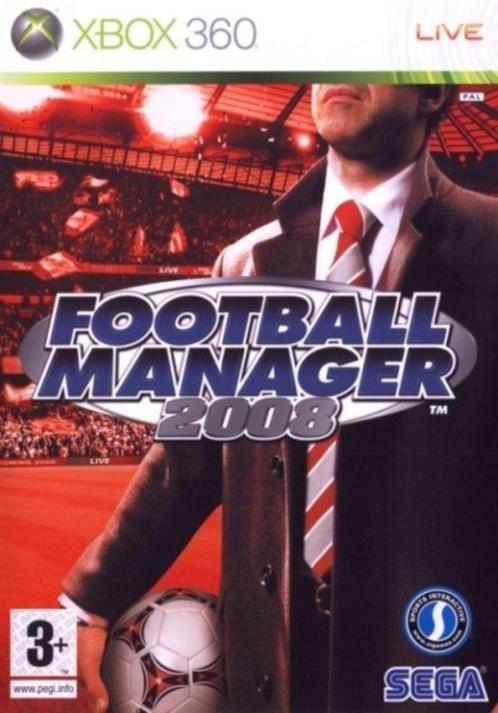 Football manager 2008 (Xbox 360 used game), Games en Spelcomputers, Games | Xbox 360, Ophalen of Verzenden
