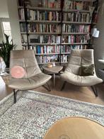 HEdesign - Fauteuil (2) - Leder, Staal - Design fauteuil