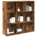 vidaXL Boekenkast 98x29x97,5 cm oud houtkleurig, Huis en Inrichting, Kasten | Boekenkasten, Verzenden, Nieuw